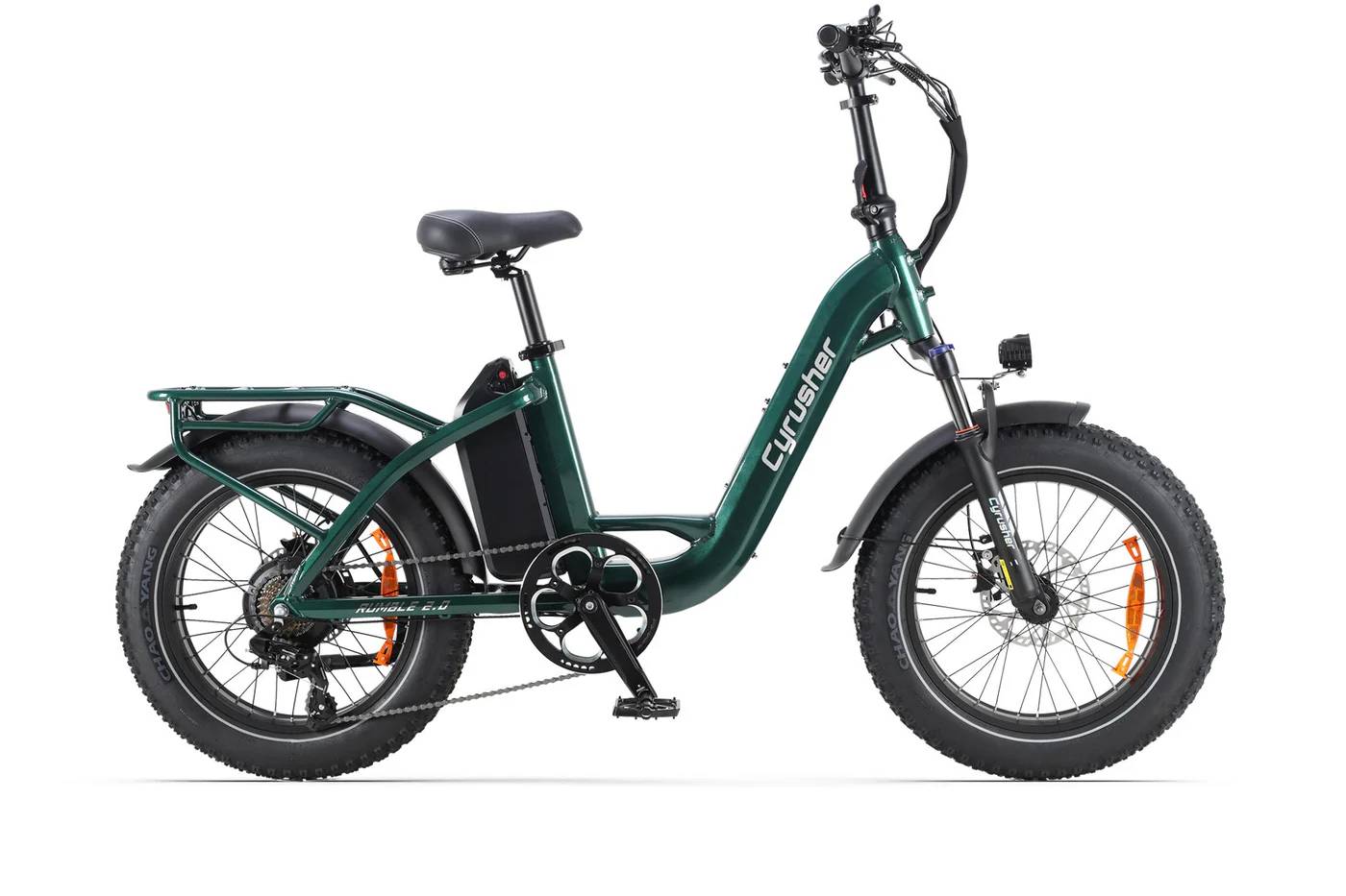 Cyrusher Rumble 2.0 E-Bike GN 20" 48V/864Wh/150kg 94km Fatbike