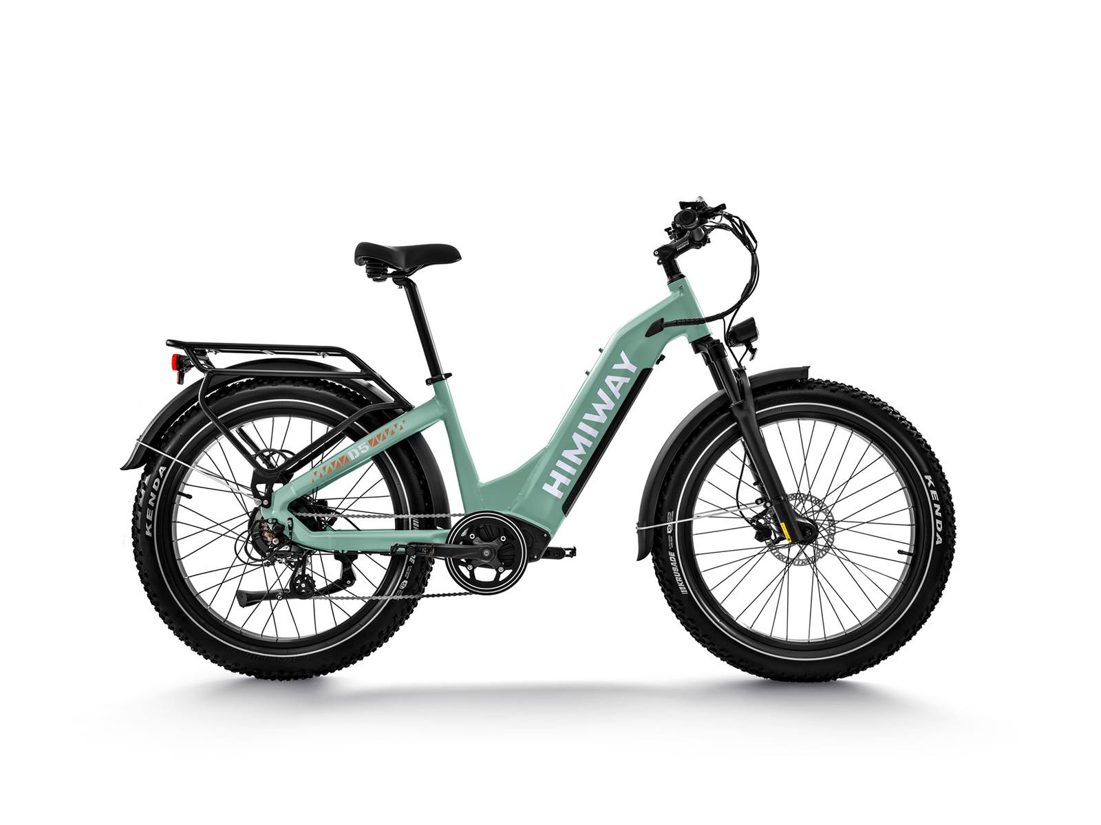 Himiway D5 Zebra Step-Thru E-Bike 26" 960Wh 128km Trekkingbike