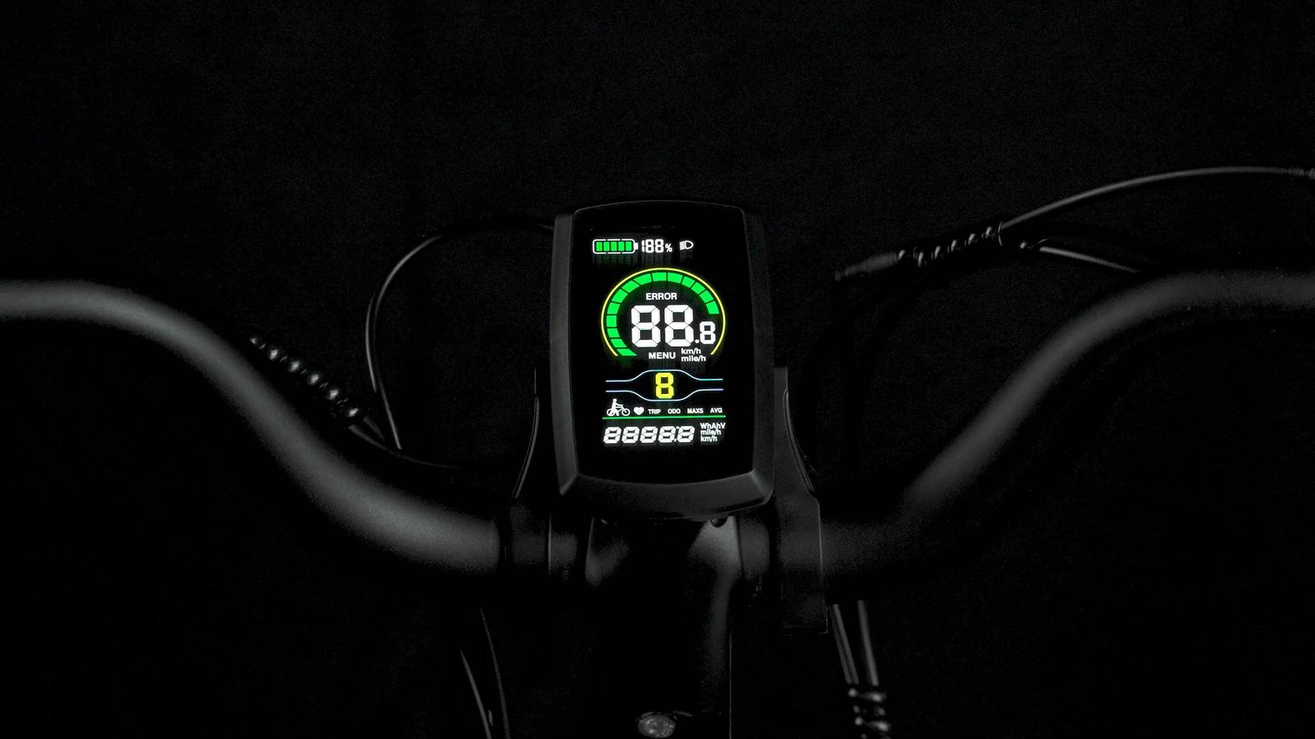 Cyrusher Rover E-Bike GN 26" 52V/811,2Wh/150kg 100km Mountainbike